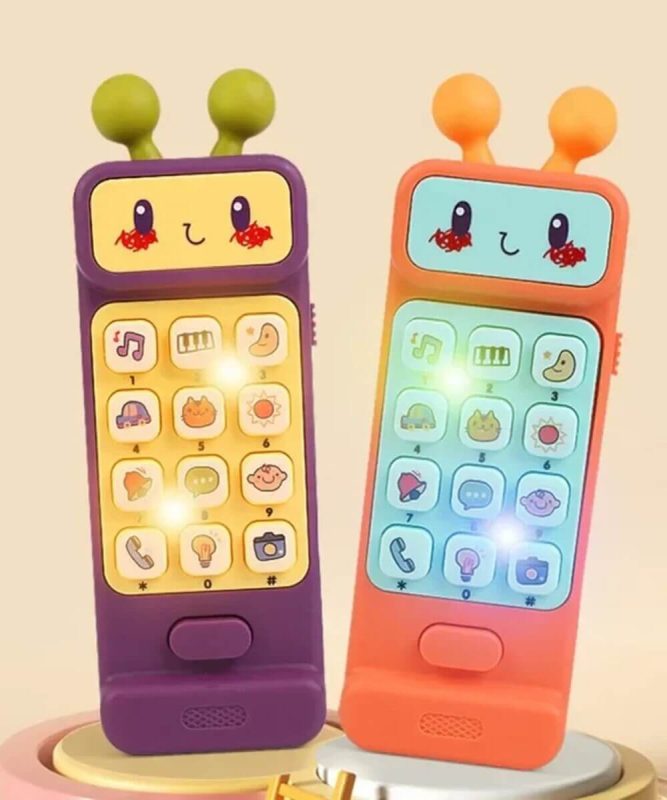 Early Educational Musical Baby Phone With Teether