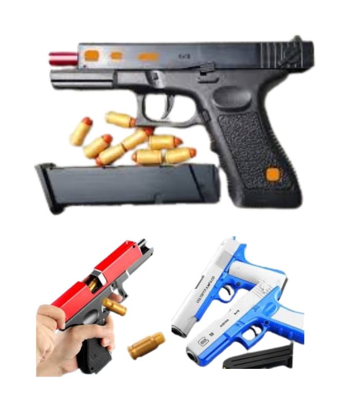 shell ejection soft bullets pistol
